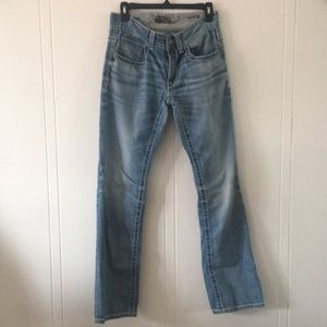 Men's Buckle Black blue jeans size 29x32